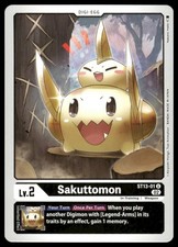 Sakuttomon ST13-01 Starter Deck 13 Uncommon Digimon TCG NM