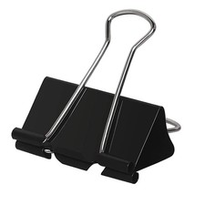 Large Binder Clips 1.6 Inch 60 Pack , Big Binder Clips for Office and Home S...