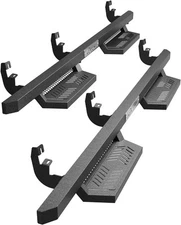 Heavy-Duty Bolt-On Running Boards for 2019-2025 Ram 1500 Crew Cab Side Steps