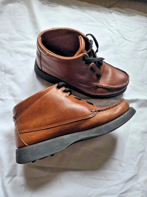 Schnürstiefelette Echtleder 41 Sisley Vintage Leather Lace-Up Boots