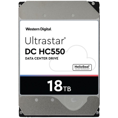 Western Digital Ultrastar DC HC550 18 TB Hard Drive - 3.5" Internal - SAS