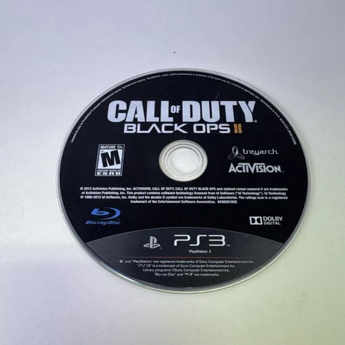 Call of Duty: Black Ops II 2 Sony PlayStation 3, 2012 PS3 - DISC ONLY!