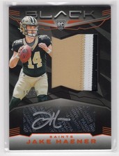Jake Haener 2023 Panini Black #215 Citrine New Orleans Saints