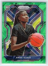 Awak Kuier - 2021 Prizm WNBA - Green Ice SSP - Rookie - Dallas Wings