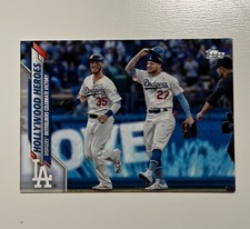 Topps 2020 Series Hollywood Heroes Dodgers Verdugo Bellinger Base Set Card #298