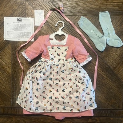 American Girl Felicity Spring Gown w_Pinner Apron / Birthday Outfit | eBay American Girl Felicity Spring Gown w_Pinner Apron / Birthday Outfit | eBay