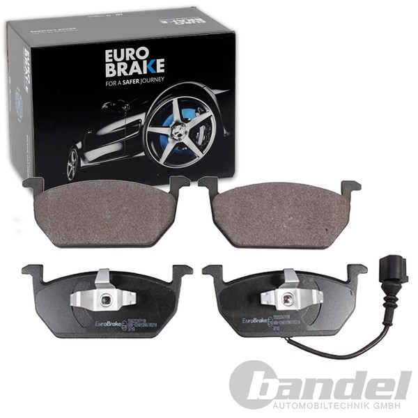 Eurobrake BremsbelÄGe Satz Vorderachse Passend FÜR Audi A3 Seat Leon Skoda-image