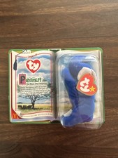 NIB SEALED McDonalds Legend Peanut The Royal Blue Elephant TY Beanie Baby