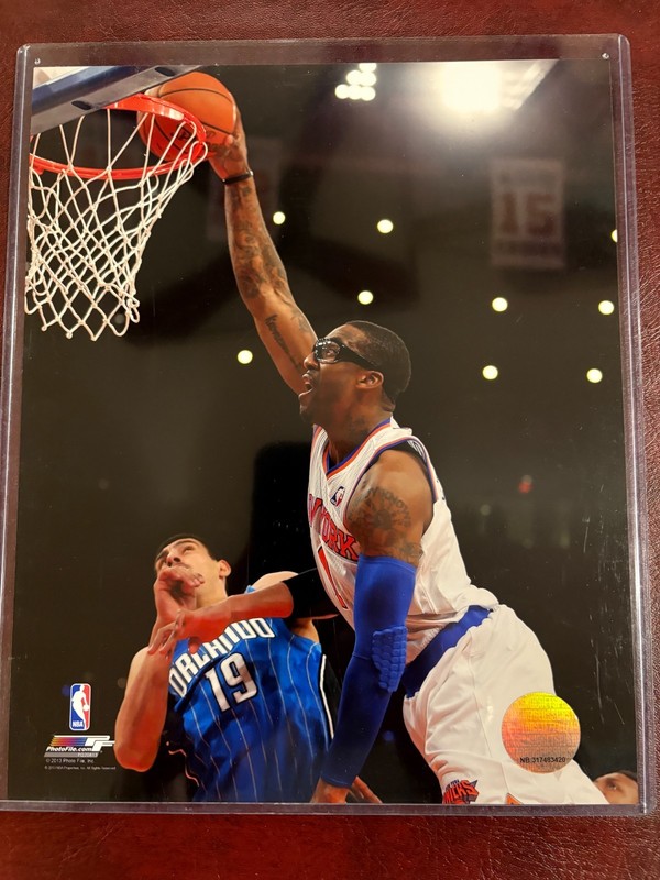 AMARE STOUDEMIRE 8 x 10 NEW YORK KNICKS LICENSED PHOTO SHOT