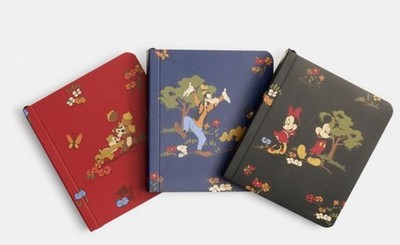 Coach X Disney Notebook Set of 3 (CAH17) - NEW and SEALED