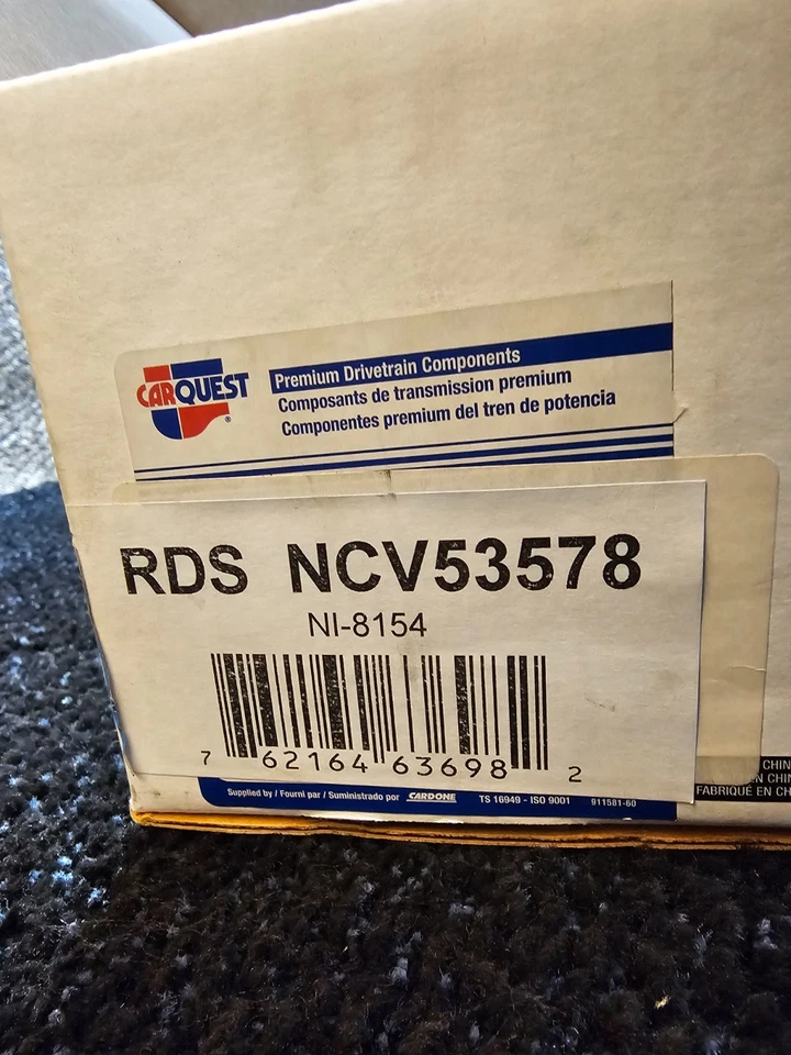 Передний правый вал оси NCV53578 CV для трансмиссии Nissan Altima 2002-2006 годов выпуска. 2,5 л - Изображение 3 из 4