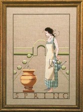 Mirabilia Cross Stitch Pattern - Spring in My Garden MD53