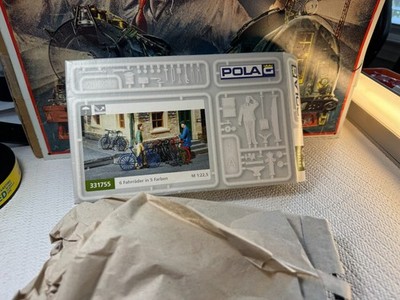   G SCALE - POLA-331755 SET OF SIX BICYCLES KIT  - NEW  G846