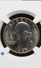 1965 washington quarter, (ms-68, very elusive, less than .01% chance to find).