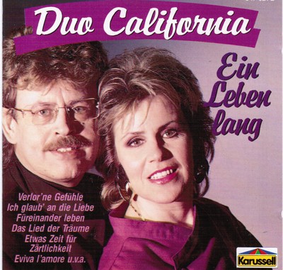 Duo California: Ein Leben Lang MUSIC AUDIO CD German schlager pop 1989 Karussell