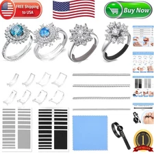 Weather-Resistant 52-Piece Ring Size Adjuster Set for Perfect Fit Anywhere