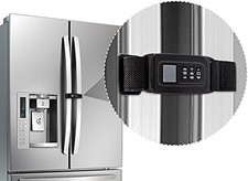 Child Safety Refrigerator Door Lock, Baby Kids Multi-Functional Cabinets Latc...