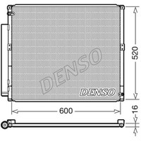 Denso Kondensator Klimaanlage Mit Trockner FüR Toyota Land Cruiser Prado _J12_
