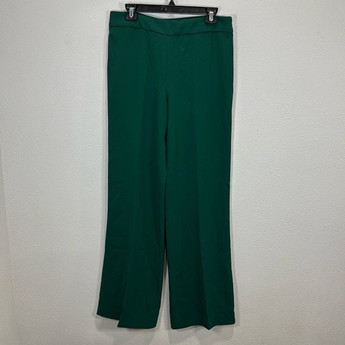 Zara green wide leg trousers pants NWT size L - Picture 1 of 11