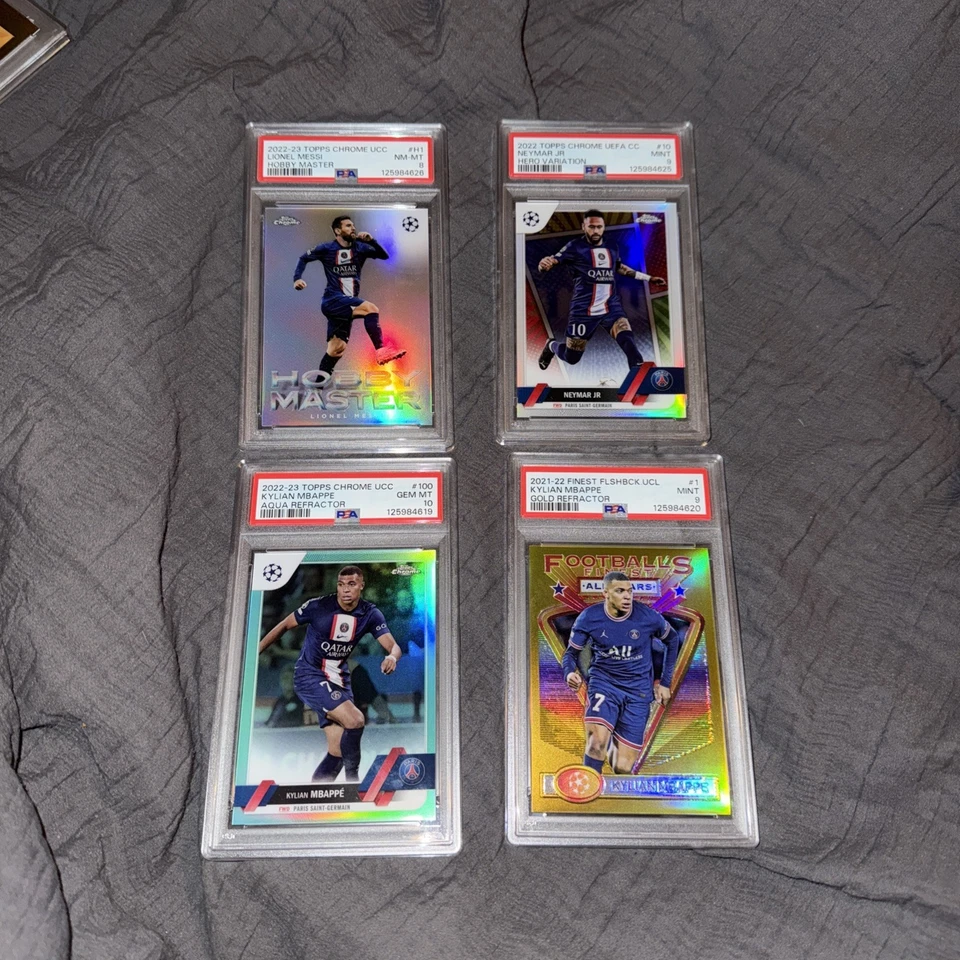 MASSIVE PSG PSA LOT - Mbappe/Messi/Neymar - Image 3 of 4
