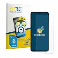6X Motorola Moto G57 Displayschutzfolie Transparent