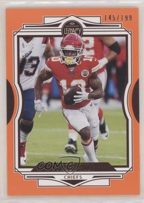2021 Panini Legacy Orange 145/199 Tyreek Hill #92 0h7e