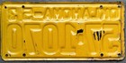 1953 Oklahoma License Plate — photo 2