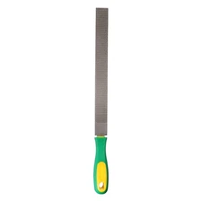 Wood Rasp File 10" Steel Flat Rasp File with Plastic Handle