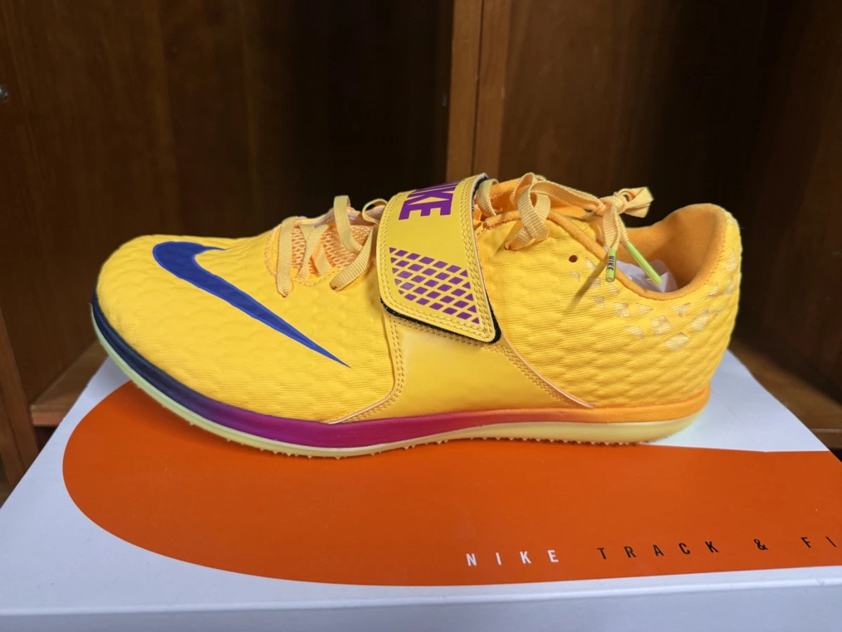 New Nike Zoom HJ High Jump  Elite Track Spike Mens Size 6.5 Gold Nike Zoom HJ Elite Men main image 3