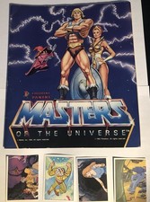 Album Figurine Panini Masters of the Universe 1983 91% Completo Leggi Desc.