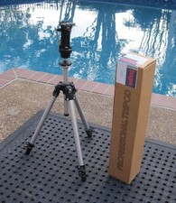 VTG Bogen Manfrotto 3001 Tripod Leg 3265 Pistol Grip Action Ball Head Box Italy
