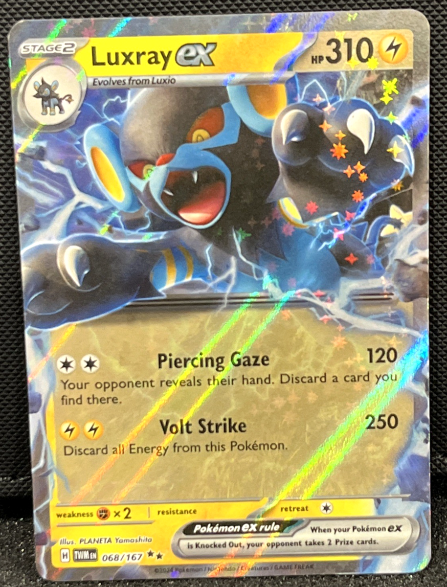 Luxray EX 68/167 Double Rare Holo - Sv06 - Twilight Masquerade -NM
