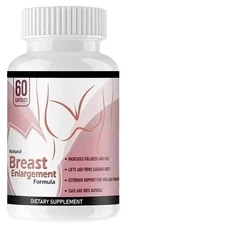 Female Breast Capsule Enhancement Enlargement Permanent Breast Growth 60 Caps