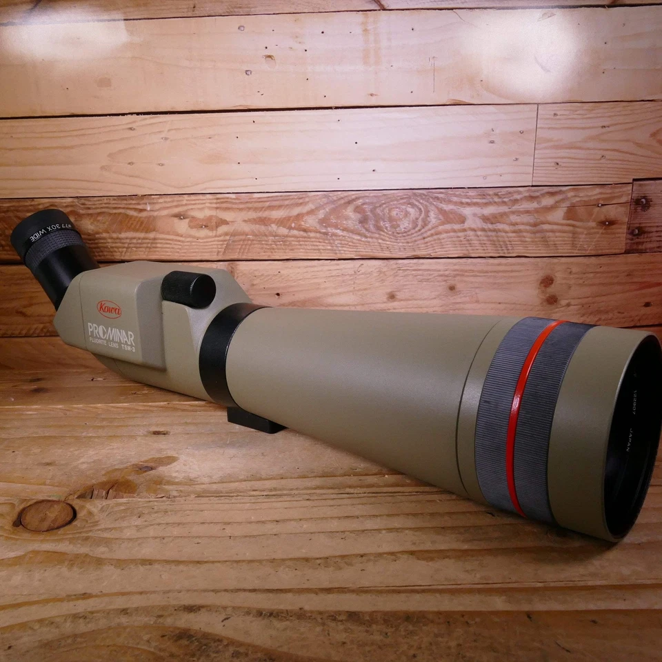Gebrauchtes Kowa TSN-3 Prominar Fluorit 77mm Zielfernrohr mit 30x breitem Okular & Koffer - Bild 1 von 4