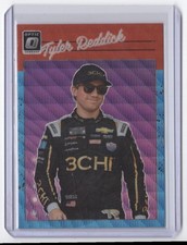 2023 Donruss Optic Retro Carolina Blue Wave Prizm Tyler Reddick Richard