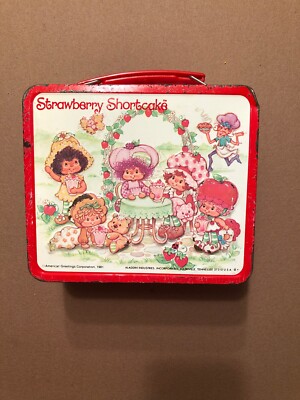 1981 Strawberry Shortcake Lunch Box: Nostalgic Collectible Gem 2 1981 Strawberry Shortcake Lunch Box: Nostalgic Collectible Gem
