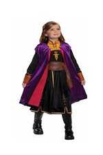 Disney Anna Frozen 2 Deluxe Girls' Halloween Costume with Boot
