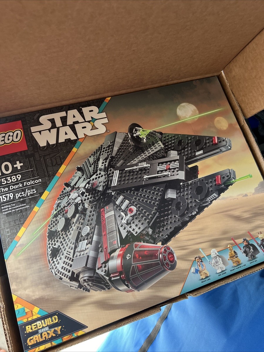Lego Star Wars Rebuild the Galaxy Dark Millennium Falcon Set #75389 BOX ONLY