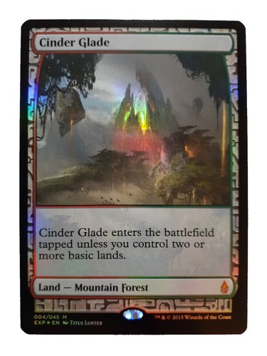 MTG Magic the Gathering EXPEDITION MAP ZENDIKAR NM X4 (a) ACTUAL