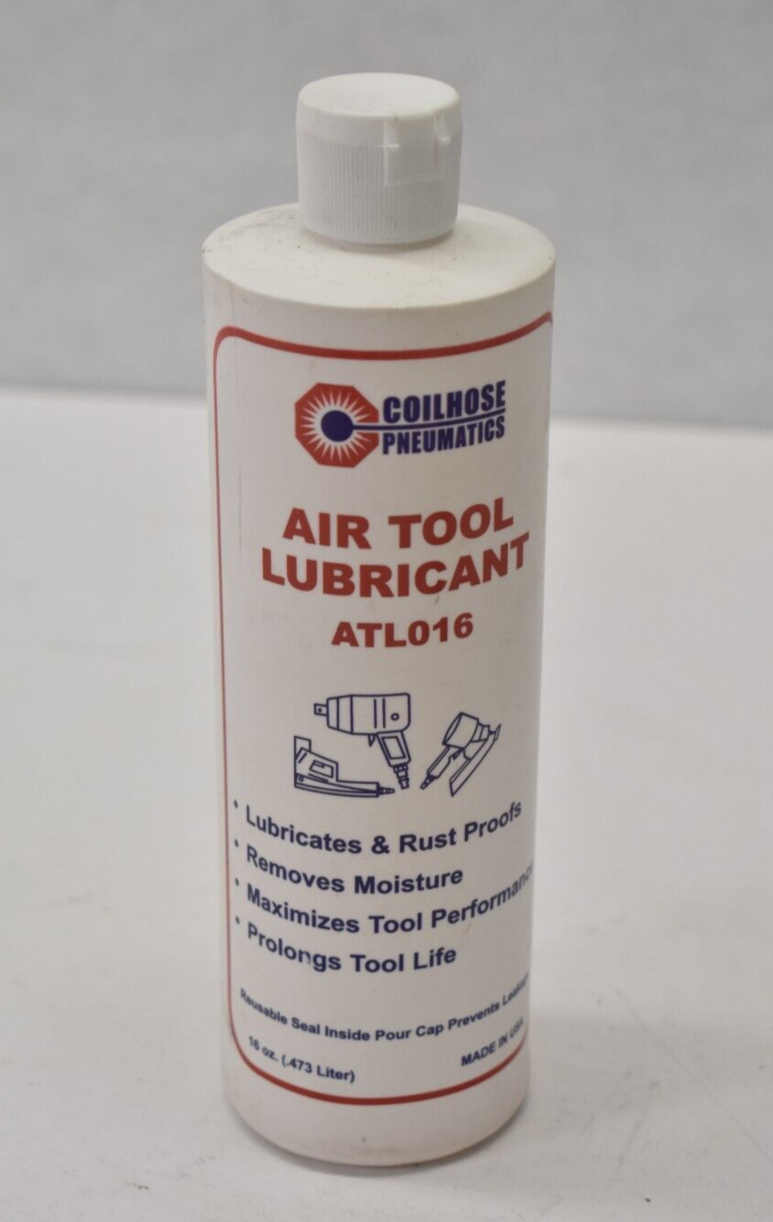 Coilhose Pneumatics Air Tool Lubricant ATL016 Moisture Removal 16oz