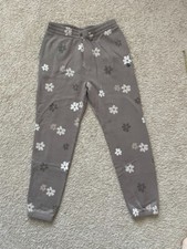 ABERCROMBIE  FITCH Floral Joggers - Taupe - NWT Girls 17/18
