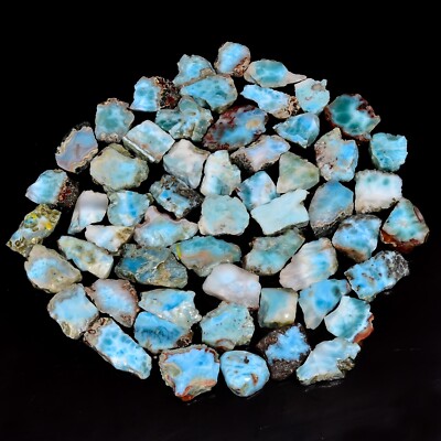 ◯larimar◯ Larimar Cabochonoval Cabochon22x14x7 Mm18 Ctsa