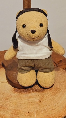 Teddy Bear Collection Small Teddy As  Aviator / Aviation Teddy Plush Soft Toy - Picture 1 of 3