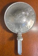 Vintage Continental Silver Co. Wild Rose Silent Butler Brilliantone #1005