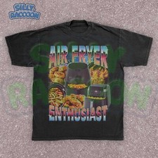 Air Fryer Enthusiast T-Shirt, Funny Cooking Lover Tee, Kitchen Foodie Shirt