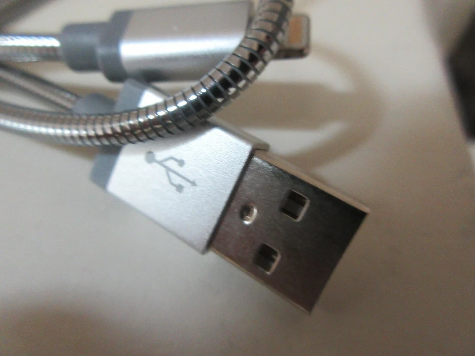 Кабель PowerXcel 4 фута металлический Micro USB быстрая зарядка и маршрутизатор Cisco Linksys - Изображение 3 из 4