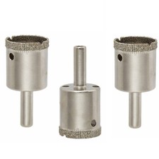 3Pcs 20-40 mm Diamond Hole Saw Core Drill Bit Glass Drilling Tools for Stone