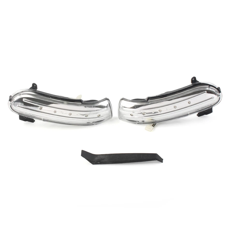 Luces LED dinámicas de señal de giro del espejo retrovisor para Mercedes Benz Clase SLK SL Foto 2 de 4