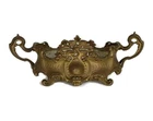 Art Nouveau French Planter Jardinière Ornate Embossed Centerpiece Gothic Style