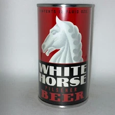 White Horse OI REPLICA / NOVELTY beer can, paper label